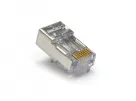 Platinum Tools - 100020C - EZ-RJ45 Shielded Cat5e/6, (Internal Ground). 50/Clamshell.
