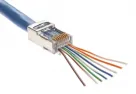 Platinum Tools - 100020C - EZ-RJ45 Shielded Cat5e/6, (Internal Ground). 50/Clamshell.