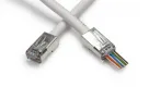 Platinum Tools - 100020C - EZ-RJ45 Shielded Cat5e/6, (Internal Ground). 50/Clamshell.