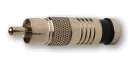 Platinum Tools - 18270 - RCA Type RGB Compression 23AWG Nickel Plated Connectors (Bulk Package 25Pc/Bag)