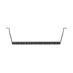 Kendall Howard - 1903-1-112-00 - 5" Deep Flanged Lacing Bar - 10 pack