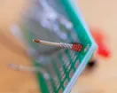 Jonard Tools - 30-R-50-010 - Wire 30Awg Red Kynar 1" 50 Pcs/Pkg