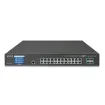 Planet - GS-5220-24T4XV - L3 24-Port 10/100/1000T + 4-Port 10G SFP+ Managed Ethernet Switch with LCD Touch Screen
