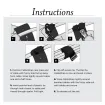Rip-Tie - H-14-WO - One Inch Wide Original CableWrap with Write-On Pull Tab 1″ x 14