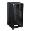Kendall Howard - 3103-3-024-27 - 27U LINIER® Server Cabinet - Glass/Glass Doors - 24" Depth