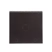 Kendall Howard - 3140-3-001-12 - 12U LINIER® Fixed Wall Mount Cabinet - Glass Door