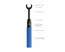 Jonard Tools - TWAF-91630 - Torque Wrench, Full 9/16, 30In/Lb