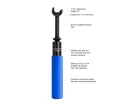 Jonard Tools - TWAS-71620 - Torque Wrench, Speed, 7/16, 20In/Lb