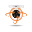 Digital Watchdog - DWC-MPVA5WiAT - MEGApix 5MP vandal ball turret IP camera with a vari-focal lens and IR with IVA+ license