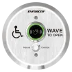 Seco-Larm - SD-9563-KSVQ - 6″ Round IR Wave-to-Open Sensor with Manual Override