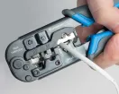Jonard Tools - UC-4569 - 6-In-1 RJ45, RJ11/12 Modular Pass Through Crimping Tool For Cat3, Cat5/5e, And Cat6 Cables