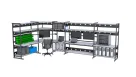 Kendall Howard - 7100-1-100-48 - 48" Performance Plus Heavy Duty LAN Station