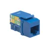 Platinum Tools - 725BL-50 - Keystone Jack, Cat5e, 110, Blue 50pc/Installer Pack