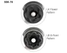 Jonard Tools - SSK-700 - Star Key Kit For LK & LB