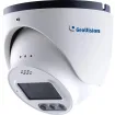 GeoVision - 84-GEBF491-1010 - Cloud AI 4MP WDR Pro Eyeball Dome IP Camera, H.265 4.3x Zoom Super Low Lux Full Color Warm LED