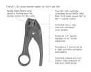 Jonard Tools - UST-125 - Coax Stripping Tool With UST-225 Blade