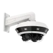 AVYCON - AVC-NCMS321M04 - 32MP InfiniteColor Multi-Sensor Multi-Directional Diversity IP Camera, 4-Directional Adjustable 4x optical lens, dual light (IR LED & White LED), smart AI, 2ch Alarm In/out, 1 Audio in/out, IK10, IP67, 24VAC/12VDC/PoE+(IEEE8