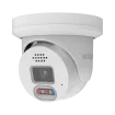 AVYCON - AVC-NDE51F28 - 5MP (2592x1944), H.265+ Turret IP Active Deterrence Full Color Camera, True WDR, AI, InfiniteColor™, 5MP@30FPS, Triple Stream, 2.8mm Lens, MicroSD, Onvif, DC12V / PoE, IP67, White