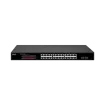 AVYCON - AVN-S24-2P24W400G-SP - 24 Port Network Unmanaged Switch with 24 PoE/PoE+ Gigabit Ports with 2 SFP Ports, Total PoE Budget of 370W, Built-in Individual Surge Protection, Rack mountable (included)