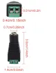 BP0037M 12VDC Screw Terminal Plug Male