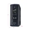 CYBERPOWER - BRG1000AVRLCD - 1000VA/600W Line Interactive UPS, Mini-tower, 10 Outlets, AVR, LCD, USB Charge Ports, Serial/USB, 5 Yr Warranty