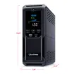 Cyber Power - CP1500AVRLCD3 -  Mini-Tower Line Interactive UPS, 1500VA/900W