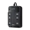 CYBERPOWER - CP350SLG - 350VA/255W, Simulated Sine Wave, NEMA 5-15P, 5 ft cord, 6 NEMA 5-15R, 3 year warranty