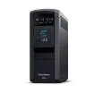 CYBERPOWER - CP850PFCLCD - 850VA/510W Line Interactive UPS, Sine Wave, Mini-tower, 10 NEMA 5-15R Outlets, NEMA 5-15P Plug w/5 Ft Cord, AVR, LCD, Serial/USB, 3 Yr Warranty