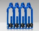 Jonard - CR-210/4 - Dual Cable Roller for Cables up to 1" Diameter, Pack of 4 
