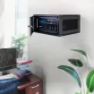 CYBERPOWER - CR6U61003 - 6U 19" Wall Mount Enclosure, 600mm wide, 600mm deep, hex perforated metal door, side panels, locking doors/panels, black, 132lbs (60kg) loading capacity, 5 year warranty