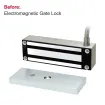SECO-LARM - E-942F-600G/WQ - Weldable Bracket set for E-942FC-600 & E-942FC-600AR, Clear Zinc Finish