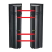 SECO-LARM - E-964-Q660Q - Multi-Frequency Quad Photobeam Detector 660 ft. Outdoors
