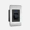 ZKTeco USA - FR1500-HID - Flushmount Slave Fingerprint Reader with HID 125 Khz Card Reader