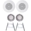 SPECO - G86KITPRC - 2 EACH OF: G86TCG SPEAKER, TS8 MOUNTING BRACKET, STH8 BACKCAN