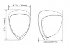 GJD - GJD250 - D-TECT50 IP Enabled 50m (164ft) x 10m (33ft) volumetric PIR Detector - Silver Housing