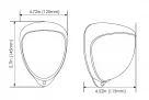 GJD - GJD340W - D-TECT40 40m (132ft) x 4m/8m (13ft/27ft) volumetric PIR Detector White Housing