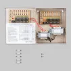 BOLIDE - BP0049/100W18 - 24VAC, 100W Power Supply. 18 Output, 4pc per case