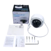 Luminys - N3D-4LA2 - 4MP Network LumiLuxSmart Dome Camera with 2.8 mm Lens, White-light LEDs, and Dual-mode IR