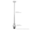 Luminys - N3T-4LA2 - 4MP Network LumiLuxSmart Turret Camera with 2.8 mm Lens, White-light LEDs and Dual-mode IR