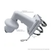 Luminys - N3T-4LA2 - 4MP Network LumiLuxSmart Turret Camera with 2.8 mm Lens, White-light LEDs and Dual-mode IR