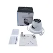 Luminys - N5T-4LA2 - 4MP Network LumiLuxSmart Turret Camera with 2.8 mm Lens, White-light LEDs and Dual-mode IR