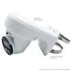 Luminys - N5T-12LA2 - 12MP Network LumiLuxSmart Series Turret Camera with 2.8 mm Lens, IR, White-light LEDs, Dual-mode