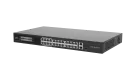 UNV - NSW3000-24T1GT1GC-LPOE-IN - UNV Ethernet 24 Port 250W Cloud Managed Ethernet Low Power PoE Switch