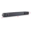 Cyber Power - PDU15B2F12R - 15A (Derated to 12A), 120 V, 50Hz/60Hz, NEMA 5-15P plug, 14 NEMA 5-15R, 1U Rackmount, 15 ft cord, Limited lifetime warranty