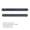 Cyber Power - PDU15B6F12R - 15A (Derated to 12A), 120 V, 50Hz/60Hz, NEMA 5-15P plug, 18 NEMA 5-15R, 1U Rackmount, 15 ft Cord