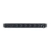 Cyber Power - PDU15B8R - 15A (Derated to 12A), 120 V, 50Hz/60Hz, NEMA 5-15P plug, 8 NEMA 5-15R, 1U Rackmount, 15 ft Cord, Limited lifetime warranty