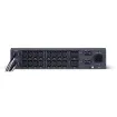 Cyber Power - PDU44007 - Switched ATS PDU, 30A (Derated to 24A), 200-240V, 2x L6-30P Plugs w/10 Ft Cords, 19 Outlets (16 x C13 + 2 x C19 + 1 x L6-30R), 2U Rackmount, 3 Year Warranty
