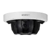 Hanwha - PNM-9085RQZ1 - 5MP x 4CH IR PTRZ Multi-directional Wisenet P Camera, 4.13~9.4mm Lens