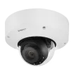 Hanwha - PNV-A9081R - 4K Network AI IR Vandal Dome Camera, Max. 4K resolution @ 30FPS, 0.05Lux@F1.6 (Color), 0Lux (B/W, IR LED on), Day & Night(ICR), 4.5~10mm(2.2x) motorized varifocal lens, WDR(120dB) H.265, H.264, MJPEG codec, WiseStreamⅡ, WiseStre