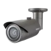 Hanwha - QNO-8020R - Wisenet Q network outdoor vandal bullet camera, 5MP @ 30fps, 4.0mm fixed focal lens (79°), triple codec H.265/H.264/MJPEG with Wisestream II, 120dB WDR, IR LEDs range 82', defocus detection, hallway View, built-in SD card slot (1